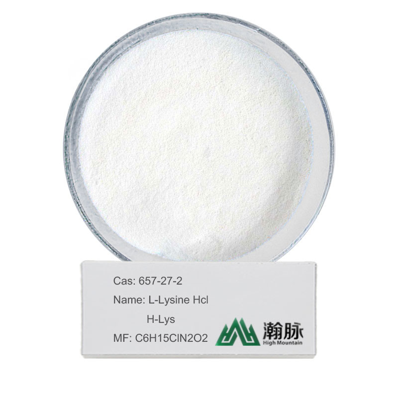 L-лизин Hcl CAS 657-27-2 C6H15ClN2O2 H-Lys гидрохлорид лизина