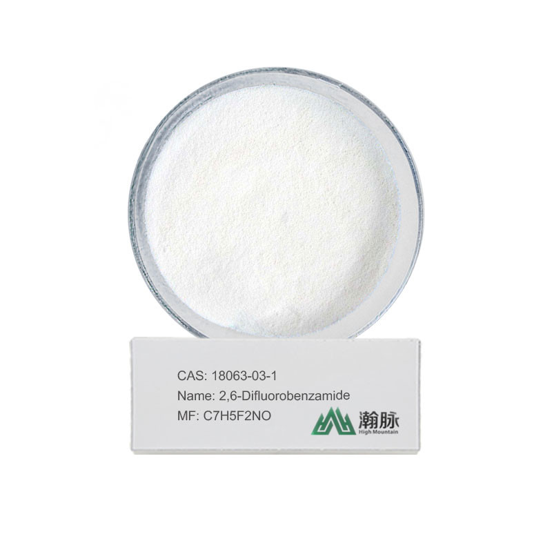 Промежуточные звена CAS 18063-03-1 2,6-Difluorobenzamide C7H5F2NO в химикатах Pharma