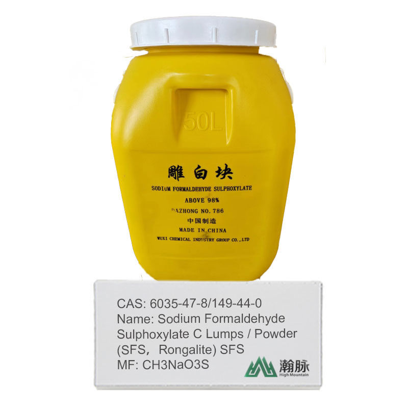 149-44-0 Формальдегид сульфоксилат натрия SFS 6035-47-8 Химические добавки