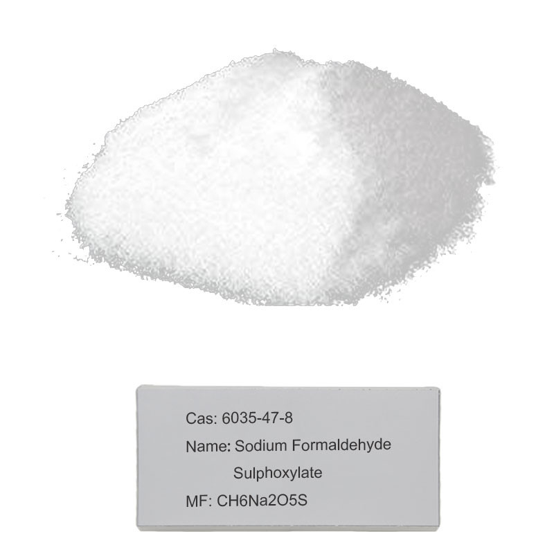 Агент отбеливателя Sulfoxylate CAS 6035-47-8 формальдегида натрия растворимости 98% промышленный