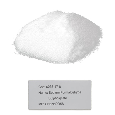 Агент отбеливателя Sulfoxylate CAS 6035-47-8 формальдегида натрия растворимости 98% промышленный